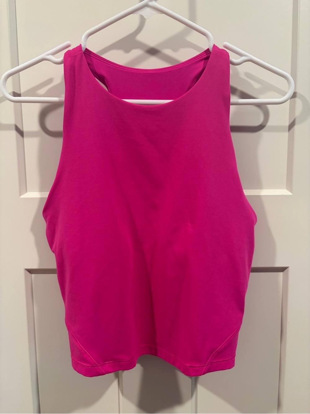 all in motion Bright Fuchsia High-Neck Tank Top